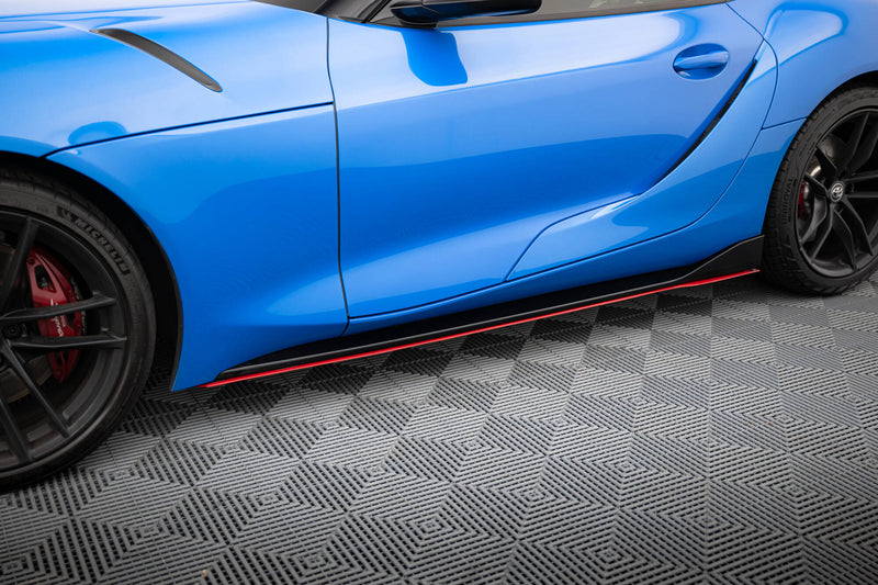Maxton Design Side Skirt Diffuser V.2 Toyota Supra Mk5