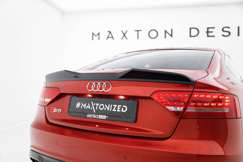 Maxton Design Spoiler Cap 3D Audi A5 Sportback S-Line / S5  8T / 8T Facelift