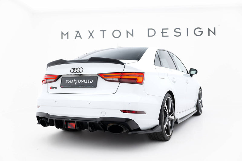 Maxton Design Spoiler Cap 3D Audi RS3 Sedan 8V / 8V Facelift
