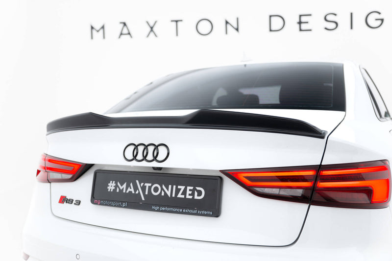 Maxton Design Spoiler Cap 3D Audi RS3 Sedan 8V / 8V Facelift