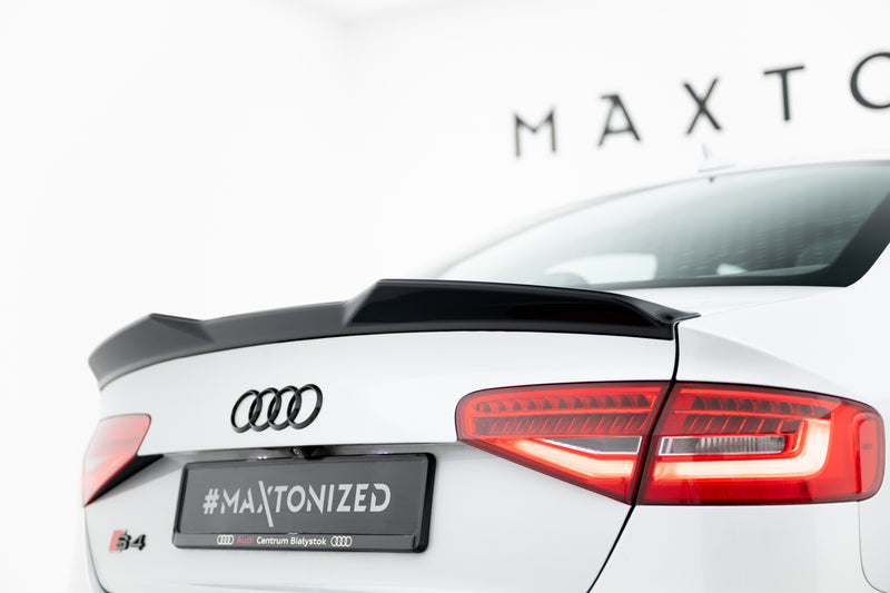Maxton Design Spoiler Cap 3D Audi S4 Sedan B8 Facelift
