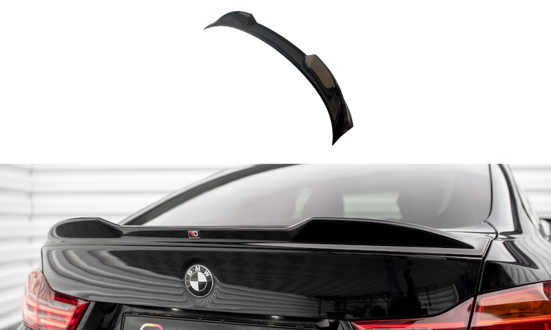 Maxton Design Spoiler Cap 3D BMW 4 Gran Coupe Standard / M-Pack F36 / F36 Facelift