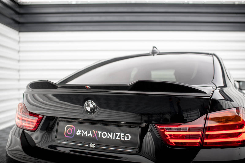 Maxton Design Spoiler Cap 3D BMW 4 Gran Coupe Standard / M-Pack F36 / F36 Facelift