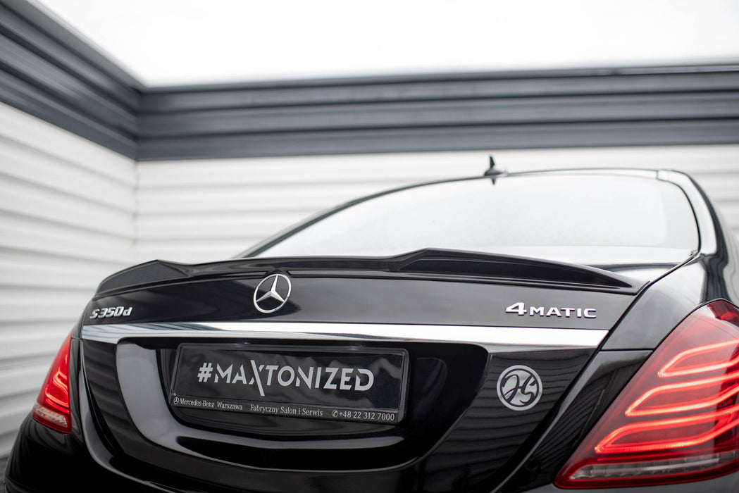 Maxton Design Spoiler Cap 3D Mercedes-Benz S W222 / W222 Facelift
