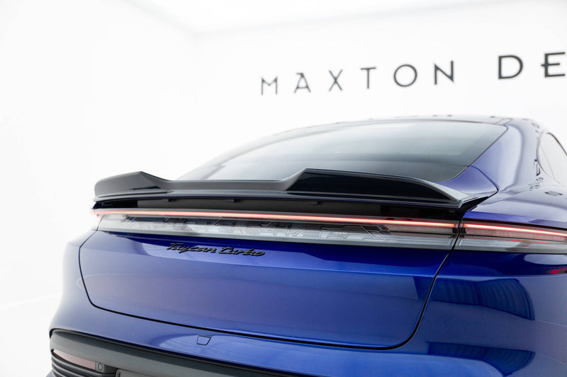 Maxton Design Spoiler Cap 3D Porsche Taycan Turbo S Mk1