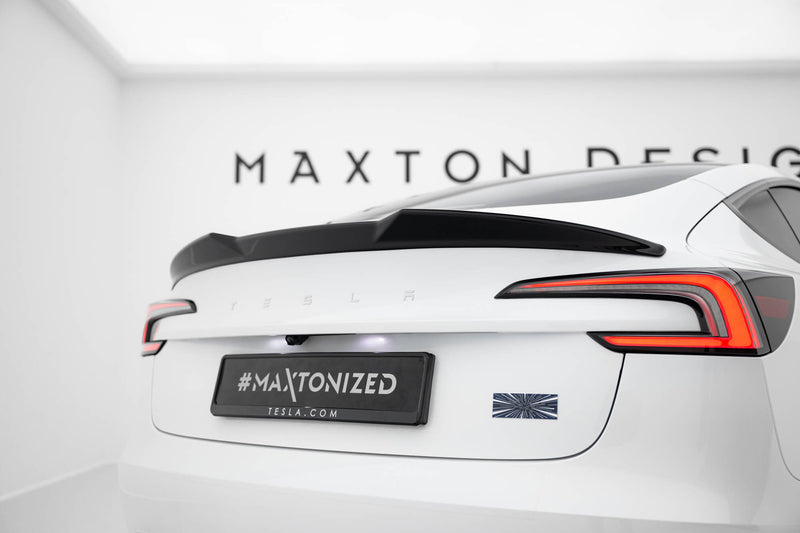 Maxton Design Spoiler Cap 3D Tesla Model 3 Performance Mk1 Facelift