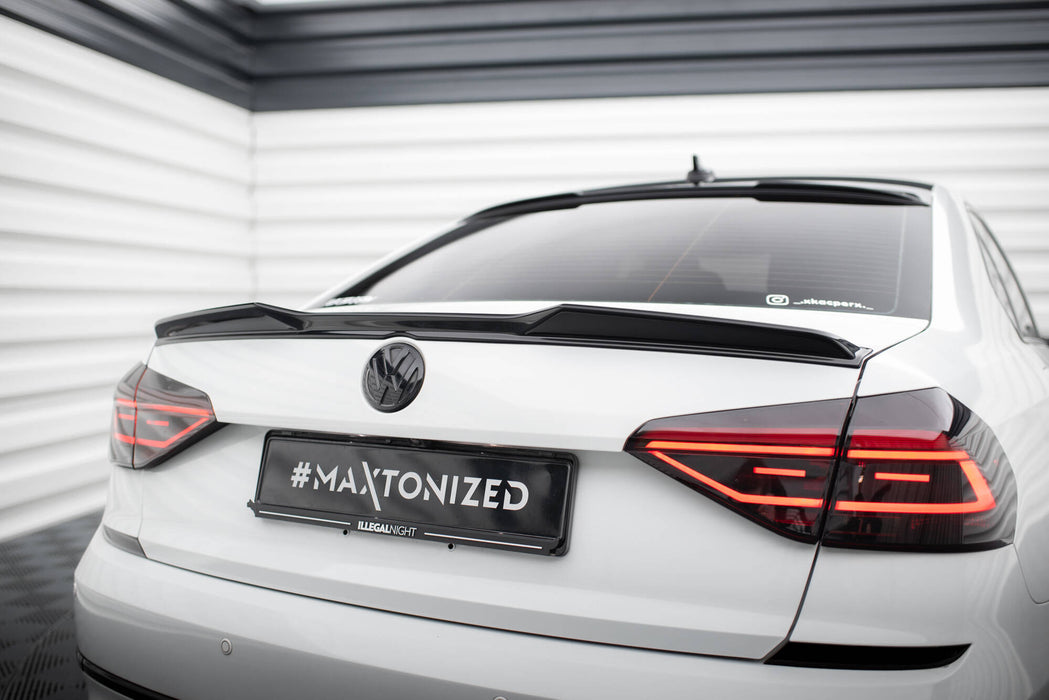 Maxton Design Spoiler Cap 3D Volkswagen Passat GT B8 Facelift USA