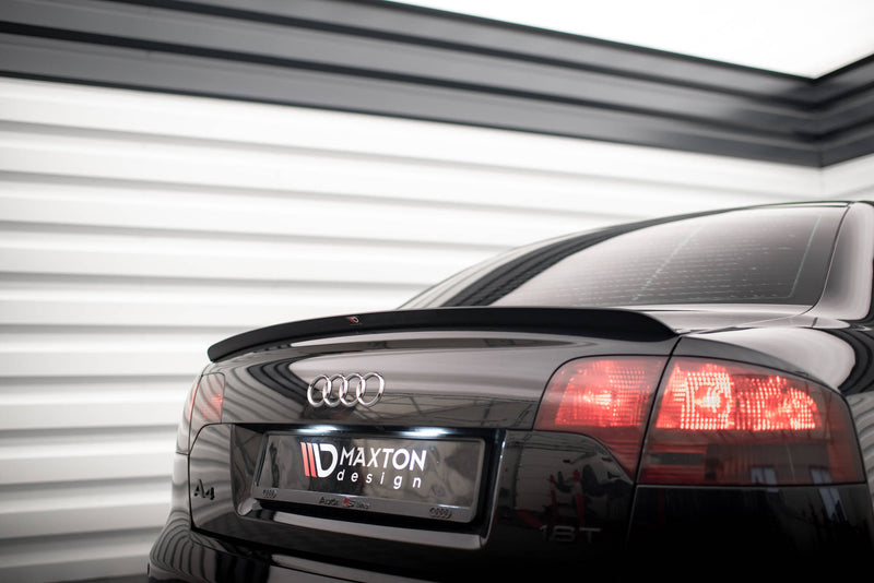 Maxton Design Spoiler Cap Audi A4 Sedan S-Line B7