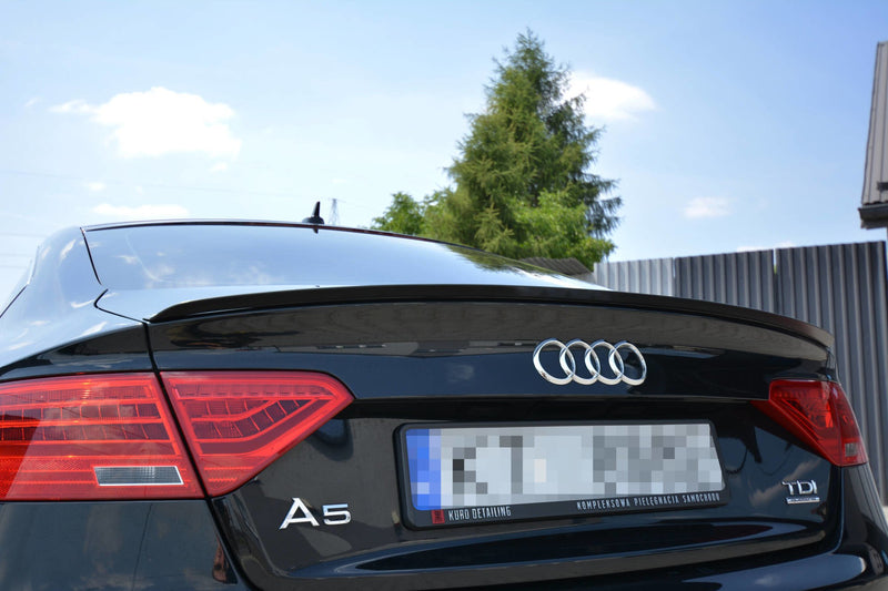 Maxton Design Spoiler Cap Audi A5 Sportback S-Line 8T Facelift