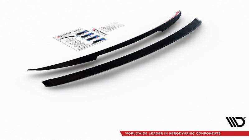 Maxton Design Spoiler Cap Audi A6 Avant / A6 Allroad / A6 S-Line Avant / S6 Avant C8 / C8 Facelift