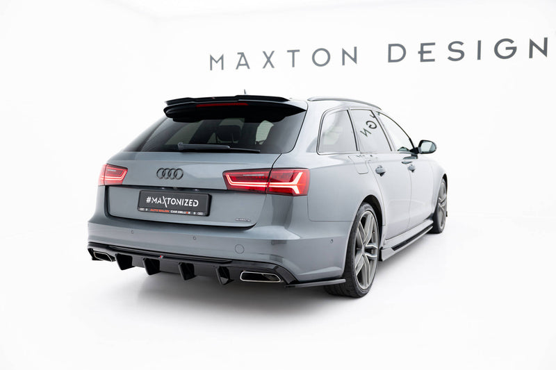 Maxton Design Spoiler Cap Audi A6 C7 Avant S-Line/ S6 C7 Preface and Facelift