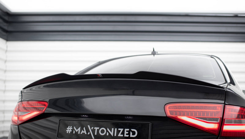 Maxton Design Spoiler Cap Audi S4 B8 FL Sedan
