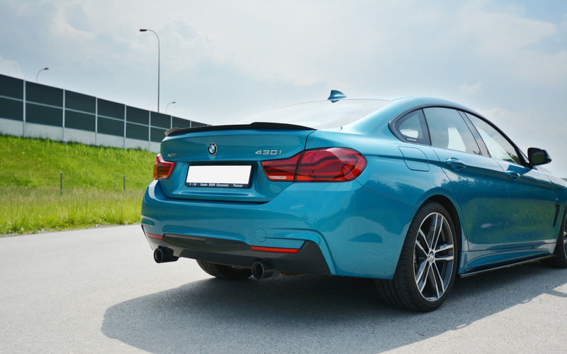 Maxton Design Spoiler Cap BMW 4 Gran Coupe Standard / M-Pack F36 / F36 Facelift