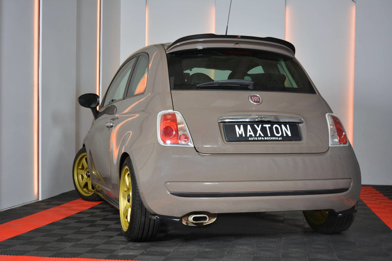Maxton Design SPOILER VERLANGERUNG FIAT 500 HATCHBACK SPORT VOR FACELIFT