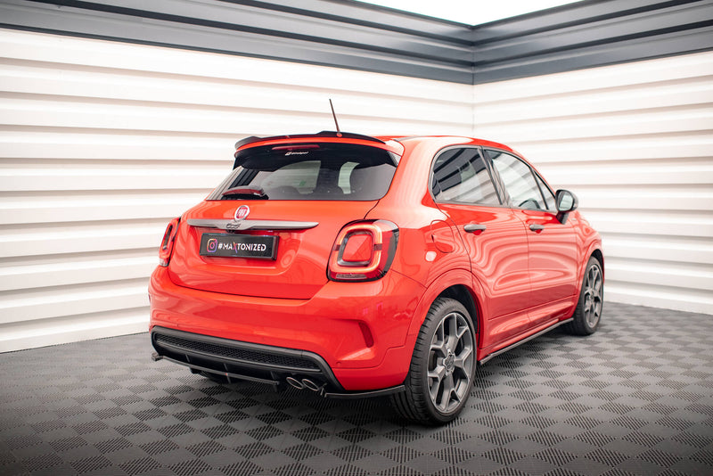 Maxton Design Spoiler Cap Fiat 500X Sport Mk1 Facelift