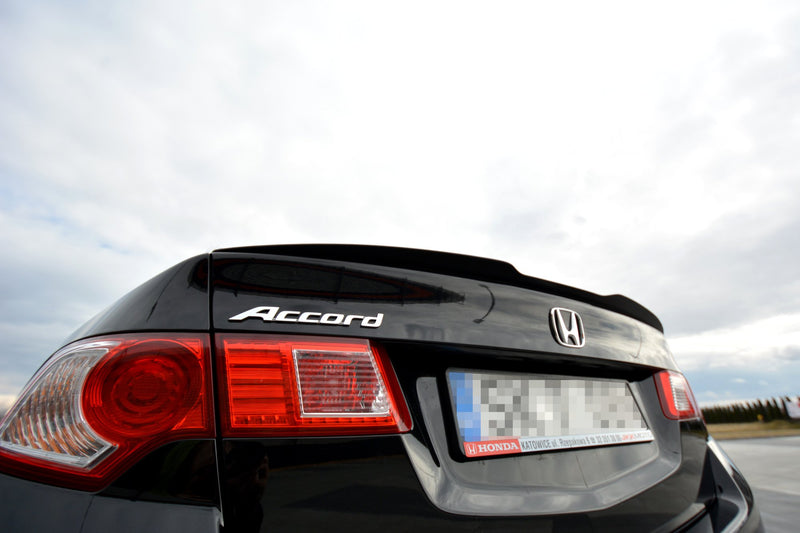 Maxton Design SPOILER VERLANGERUNG HONDA ACCORD MK8. (CU-SERIES) VOR FACELIFT SEDAN