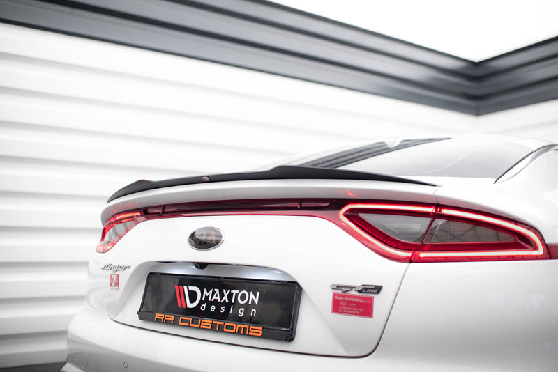 Maxton Design SPOILER VERLANGERUNG Kia Stinger GT / GT-Line / Standard Mk1