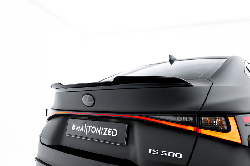 Maxton Design Spoiler Cap Lexus IS 500 Mk3 Facelift 2 (XE30)