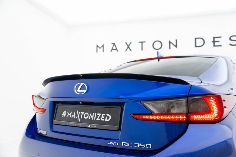 Maxton Design Spoiler Cap Lexus RC Mk1