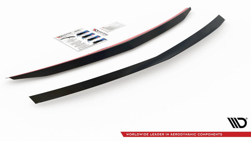 Maxton Design Spoiler Cap Mercedes-Benz E63 AMG / AMG-Line / Standard Sedan W212 Facelift