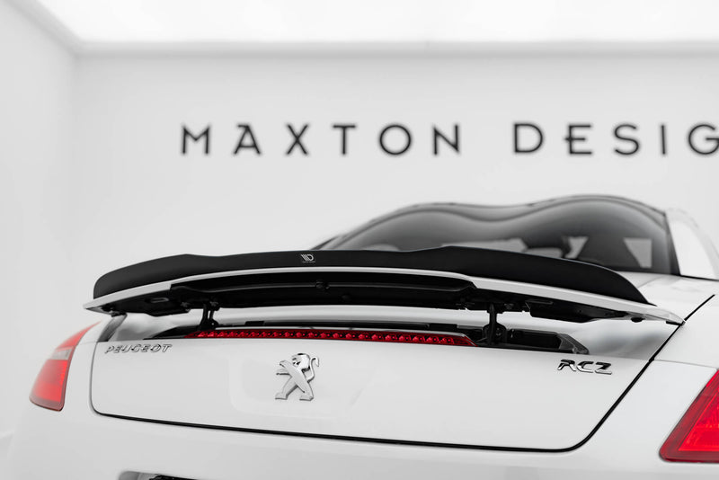 Maxton Design Spoiler Cap Peugeot RCZ Mk1 / Mk1 Facelift
