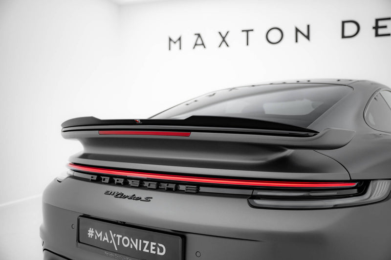 Maxton Design Spoiler Cap Porsche 911 Turbo S Sport Package 992