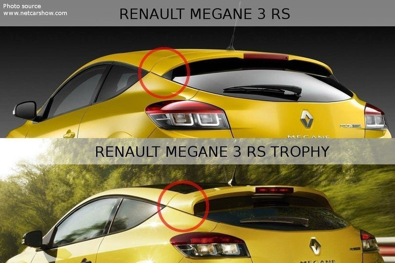 Maxton Design SPOILER VERLANGERUNG RENAULT MEGANE MK3 RS Trophy / RS Cup