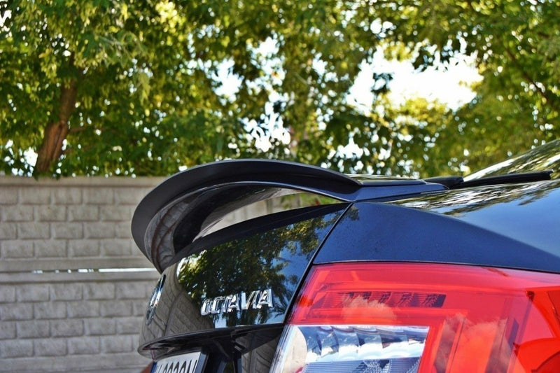 Maxton Design Spoiler Cap Skoda Octavia RS Mk3 / Mk3 FL Hatchback