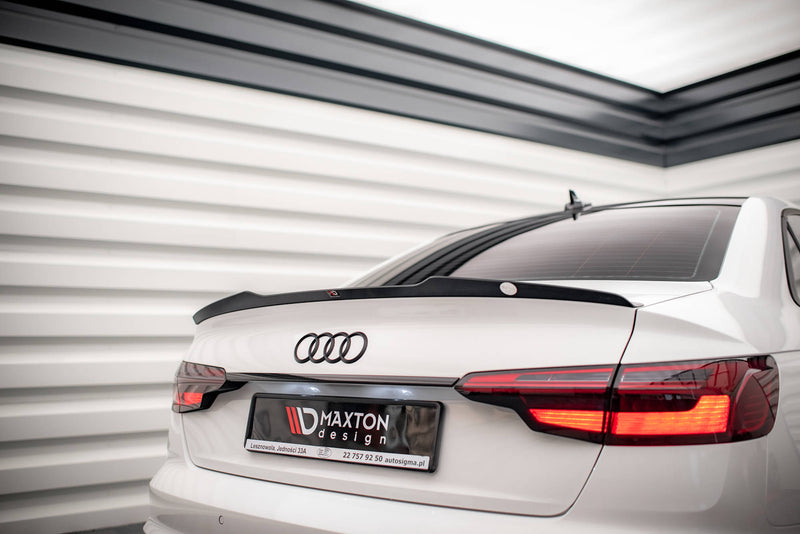 Maxton Design Spoiler Cap V.1 Audi S4 / A4 Standard / S-Line / Competition Sedan B9 / B9 Facelift