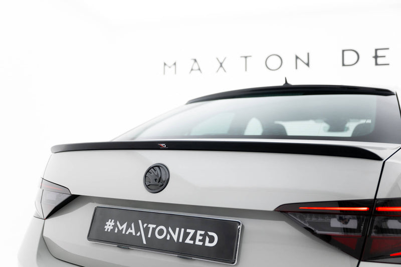 Maxton Design Spoiler Cap V.1 Skoda Superb Liftback Mk3 / Mk3 Facelift