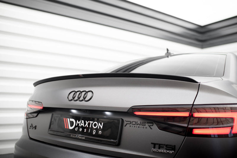 Maxton Design Spoiler Cap V.2 Audi S4 / A4 Standard / S-Line / Competition Sedan B9 / B9 Facelift