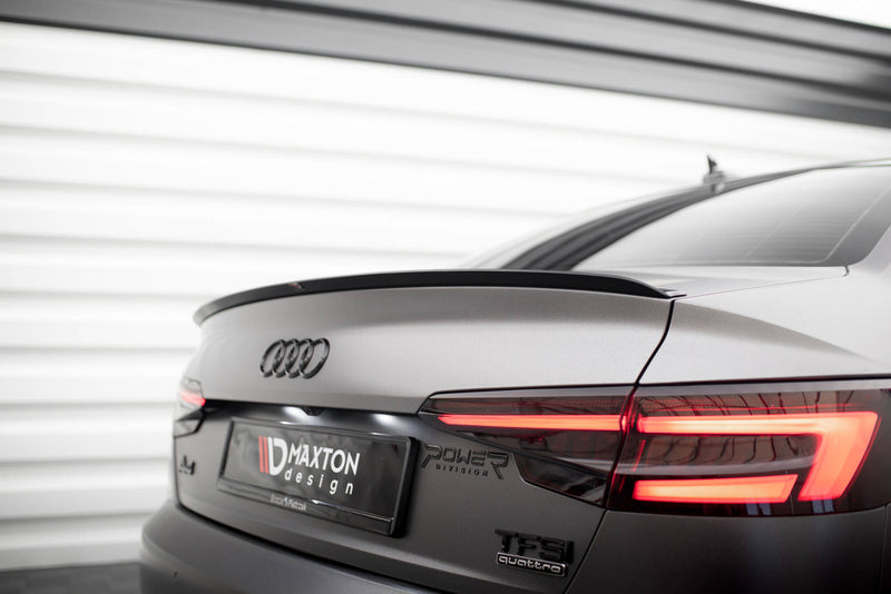 Maxton Design Spoiler Cap V.2 Audi S4 / A4 Standard / S-Line / Competition Sedan B9 / B9 Facelift