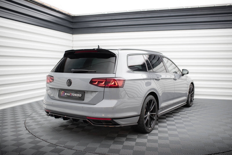 Maxton Design Spoiler Verlangerung Volkswagen Passat R-Line B8