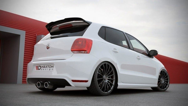 Maxton Design SPOILER VERLANGERUNG Volkswagen Polo Mk5  (R WRC Look)