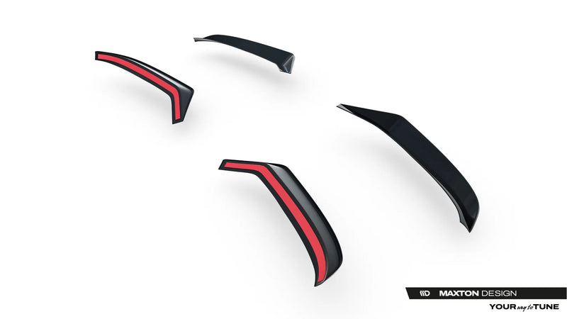 Maxton Design Spoiler Cap Volkswagen Transporter T7 / Ford Transit Custom Mk2