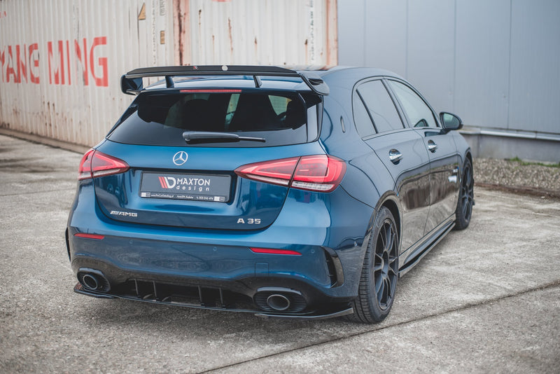 Maxton Design Spoiler Seitenerweiterungen Mercedes A35 AMG  Hatchback W177