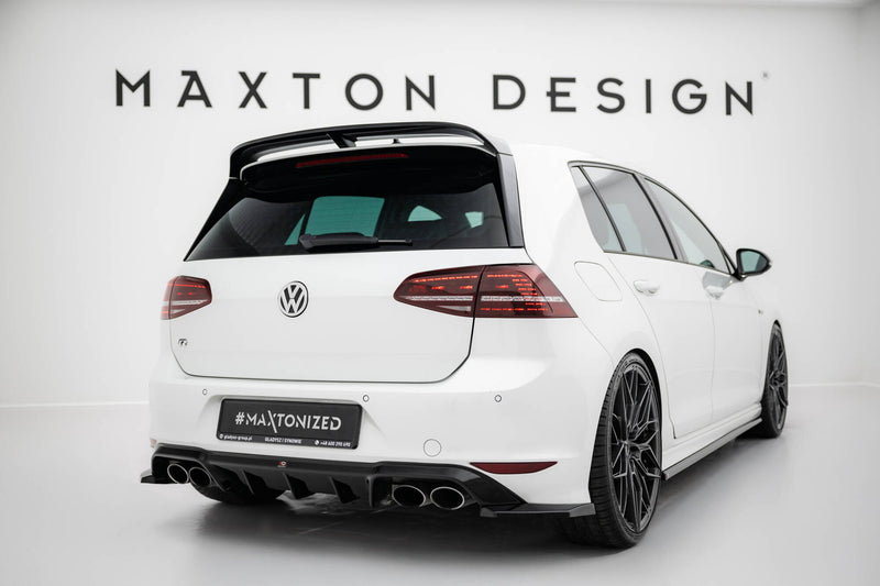 Maxton Design Spoiler Volkswagen Golf R / GTI / R-Line Hatchback Mk7 / Mk7 Facelift