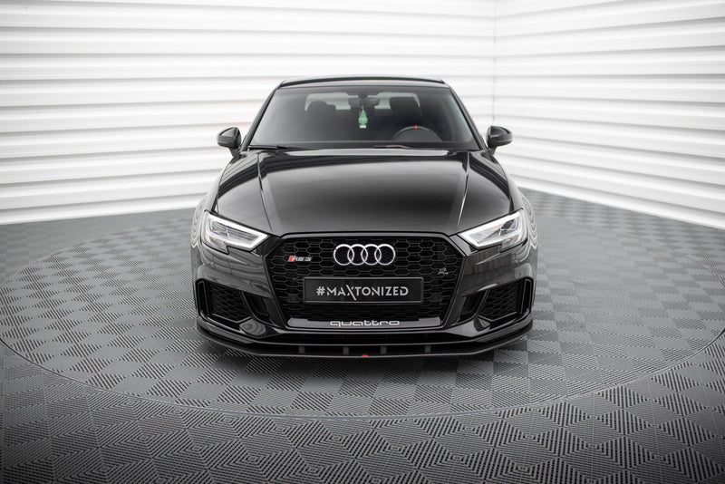 Maxton Design Street Pro Splitter Audi RS3 Sedan 8V Facelift