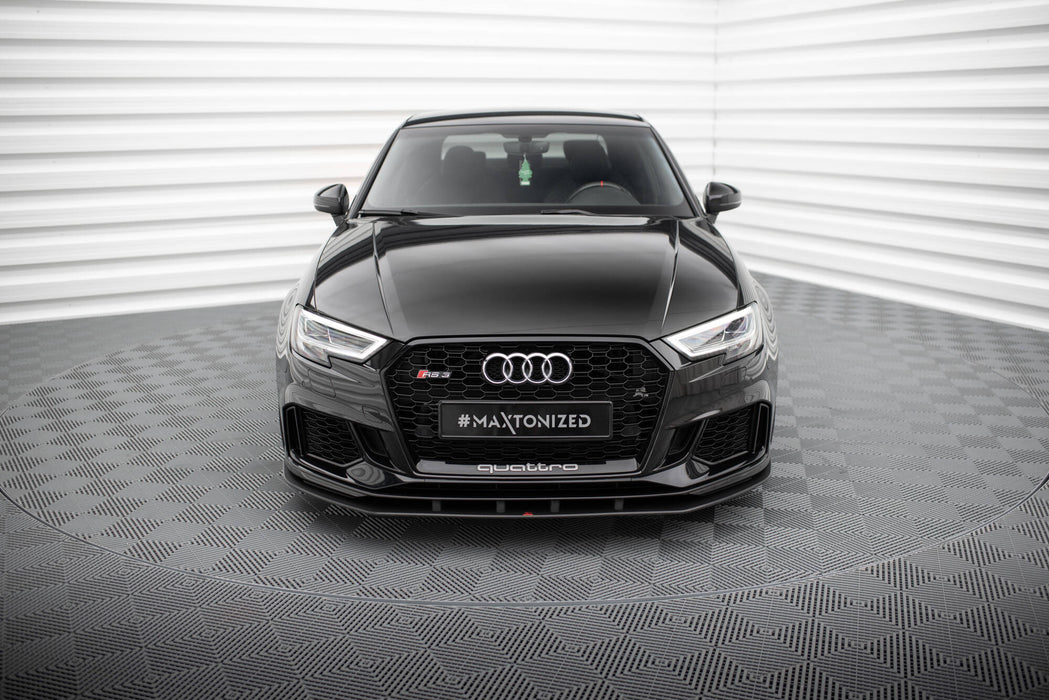 Maxton Design Street Pro Splitter Audi RS3 Sedan 8V Facelift