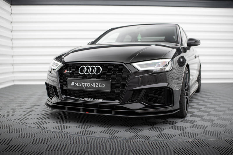 Maxton Design Street Pro Splitter Audi RS3 Sedan 8V Facelift