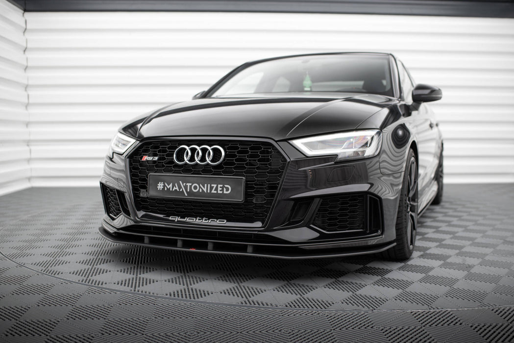 Maxton Design Street Pro Splitter Audi RS3 Sedan 8V Facelift