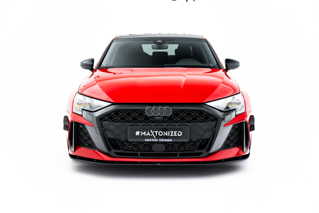 Maxton Design Street Pro Splitter Audi RS3 Sedan 8Y Facelift