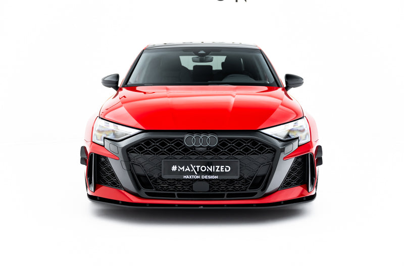 Maxton Design Street Pro Splitter Audi RS3 Sedan 8Y Facelift