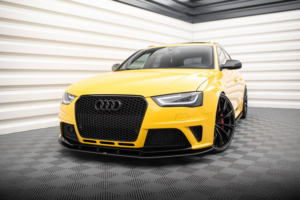 Maxton Design Street Pro Splitter Audi RS4 B8