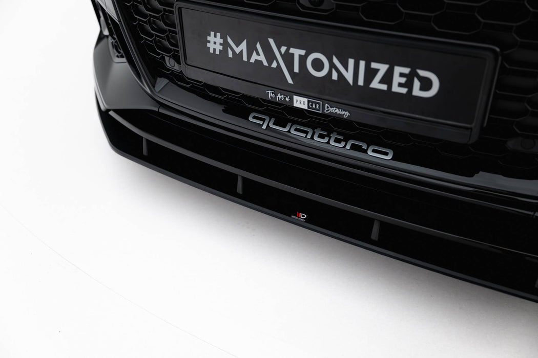 Maxton Design Street Pro Splitter Audi RS5 Coupe / Sportback F5