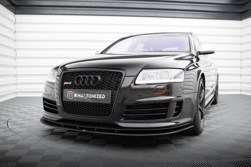 Maxton Design Street Pro Splitter Audi RS6 Avant C6