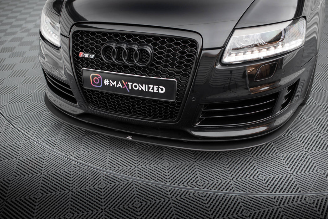 Maxton Design Street Pro Splitter Audi RS6 Avant C6