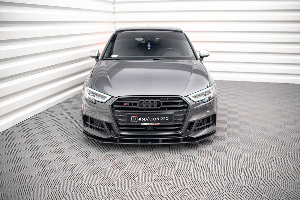 Maxton Design Street Pro Splitter Audi S3 / A3 S-Line Sportback 8V Facelift