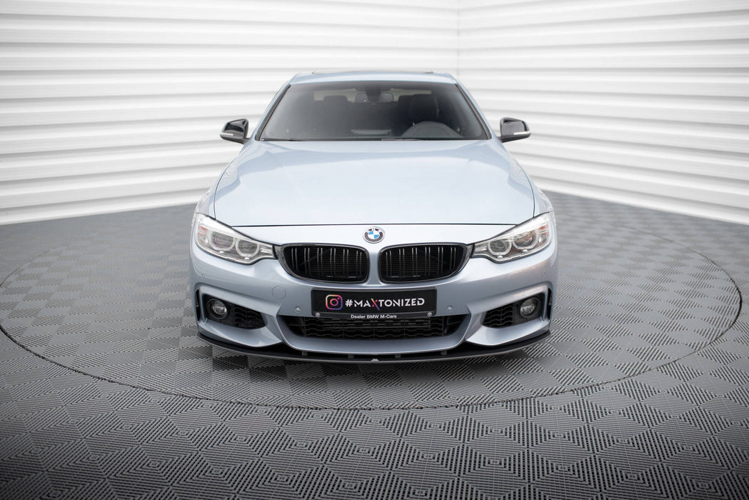Maxton Design Street Pro Splitter BMW 4 Coupe / Gran Coupe / Cabrio M-Pack F32 / F36 / F33