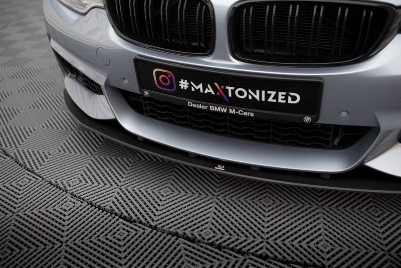 Maxton Design Street Pro Splitter BMW 4 Coupe / Gran Coupe / Cabrio M-Pack F32 / F36 / F33